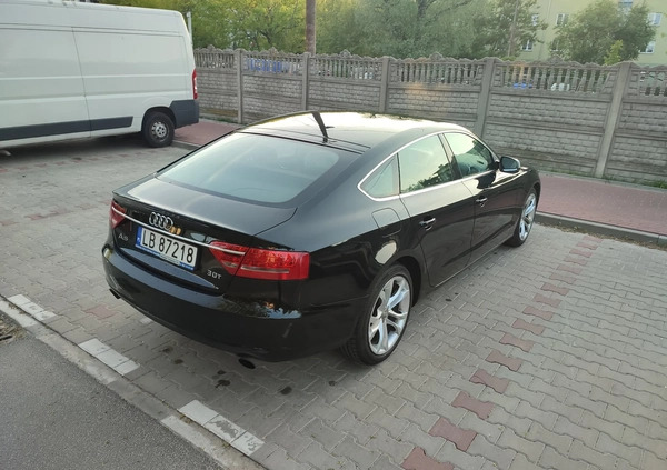 Audi A5 cena 40000 przebieg: 124000, rok produkcji 2009 z Warszawa małe 37